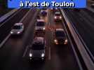 L'autoroute déjà partiellement bloquée à l'est de Toulon