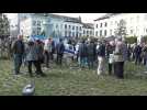 Rassemblement à Bruxelles en soutien à Israël et aux otages retenus à Gaza