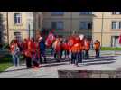 Manifestation du 18 septembre à Gap, début du rassemblement.