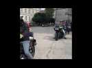 Lille : première bénédiction des motards à la cathédrale
