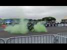 VIDÉO. Les motards enchaînent les acrobaties spectaculaires à Saint-Nazaire