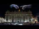 VIDÉO. L'impressionnant spectacle de 3500 drones qui a illuminé le Vatican