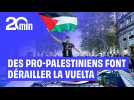 La Vuelta : Des manifestants pro-palestiniens envahissent la route du Tour d'Espagne