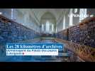 Les 28 kilomètres d'archives déménagent du Palais des papes à Avignon