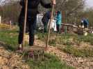 Chantier participatif dans les Jardins des grelinettes à Margny-Lès-Compiègne