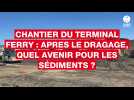 VIDÉO. Chantier du terminal ferry à Saint-Malo : que deviennent les tonnes de sédiments