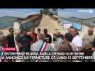L'entreprise Bonna Sabla de Bar-sur-Seine a annoncé sa fermeture ce lundi 15 septembre 2025