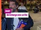 Ramy : bel échange avec un fan