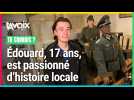 Journées du patrimoine : Édouard, 17 ans, assure des visites au Musée du 5 juin 1944 à Tourcoing