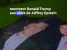 Royaume-Uni: une photo géante de Trump avec Epstein déployée avant sa visite