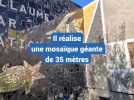 Carpentras : il réalise une mosaïque géante de 35 mètres