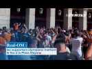 Real Madrid - OM : les supporters olympiens mettent le feu à la Plaza Mayor