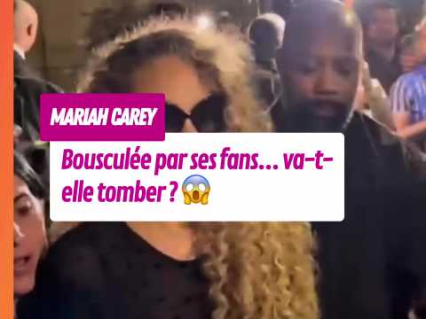 VIDEO : Mariah Carey bouscule par ses fans?