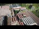 Le site Gratry vue en drone