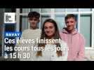 « Je fais du sport, je vois des amis » : ces élèves finissent les cours à 15 h 30... tous les jours