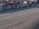 Vu du ciel : plage de Dunkerque