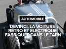 DEVINCI, la voiture rétro et électrique fabriquée dans le Tarn