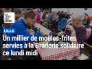 Lille: Moules frites pour tous ce lundi midi à la Braderie solidaire, place Rihour