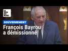 Vote de confiance : François Bayrou devant l'Assemblée nationale
