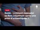 VIDEO. Santé : comment repeupler sa flore intestinale après une prise d'antibiotiques ?