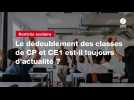VIDEO. Rentrée scolaire. Le dédoublement des classes de CP et CE1 est-il toujours d'actualité ?