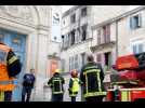 VIDÉO. Un incendie a ravagé les deux derniers niveaux du triplex voisin du pavillon Grapelli.