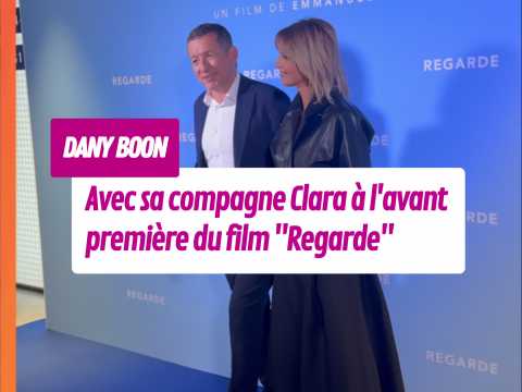 VIDEO : Dany Boon avec sa compagne Clara  l'avant-premire du film 