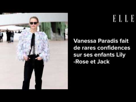 VIDEO : Vanessa Paradis fait de rares confidences sur ses enfants Lily-Rose et Jack