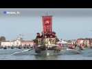 Des gondoles et bateaux célèbrent la régate historique de Venise