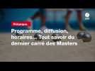 VIDÉO. Pétanque. Programme, diffusion, horaires... Tout savoir du dernier carré des Masters