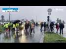 VIDÉO. « Bloquons tout » : au Mans, les manifestants font des tours de rond-point à vélo
