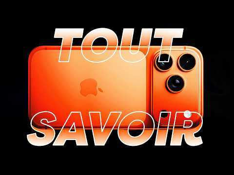 Voici les NOUVEAUX iPhone Air et 17 Pro ! TOUT SAVOIR