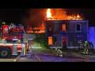 L'incendie d'une maison à Wagnelée (Fleurus)