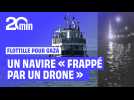 La flottille d'aide humanitaire « a été frappée par un drone » au large de la Tunisie
