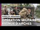 Opération militaire avenue d'Arches