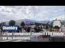 Mobilisation du 10 septembre : les manifestants ont bloqué Chamnord à Chambéry