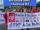 10 septembre : près de 400 personnes en route vers l'Avenue 83