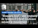 « Bloquons tout » : les élèves du lycée Couteaux de Saint-Amand suivent le mouvement