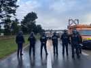 VIDÉO. « Bloquons tout » : à Morlaix, des manifestants bloquent la RN12; les policiers les délogent