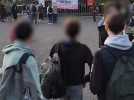 Blocage au lycée Le Garros à Auch