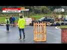 VIDÉO. Mouvement du 10 septembre : un barrage filtrant entre Coutances et Saint-Lô