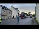VIDEO. Bloquons tout. A Questembert, concours de klaxons des camions, ralentissements sur la départementale