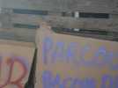 Bloquage devant le lycée Bellvue à Albi