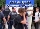 Les esprits s'échauffent devant le lycée Dumont-d'Urville