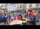 VIDEO; Petite chanson place de la mairie à Auray ce mercredi 10 septembre