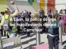 10 Septembre : Manifestants délogés au Carrefour de Laon