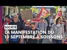 Plusieurs centaines de personnes à la manifestation du 10 septembre à Soissons