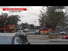 VIDÉO. À Nort-sur-Erdre, deux voitures en feu sur le parking de la gare