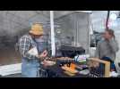 VIDÉO. Un curieux conteur québécois s'invite à la foire de Lessay