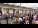 VIDÉO. Mouvement « Bloquons tout » : à la gare de Laval, des manifestants envahissent les rails